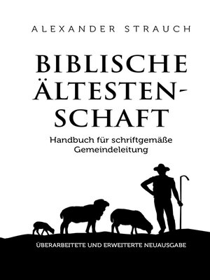 cover image of Biblische Ältestenschaft